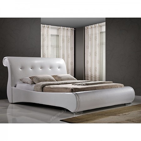 Кровать Mokka white